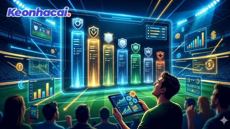Kinh nghiệm sử dụng bảng xếp hạng bóng đá tại Kèo Nhà Cái