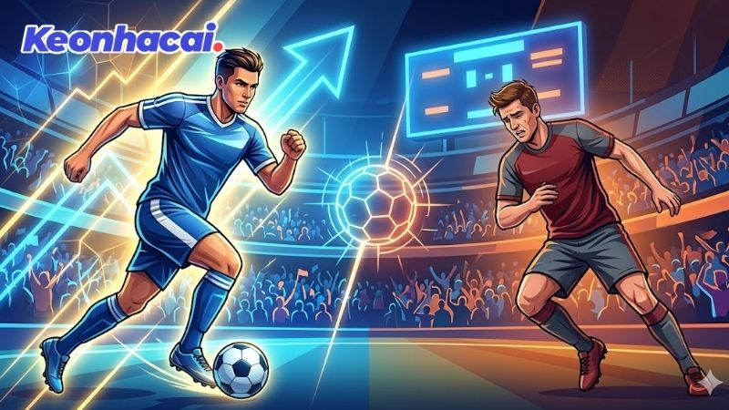 Định nghĩa chi tiết nằm cửa trên là gì trong cá độ bóng đá