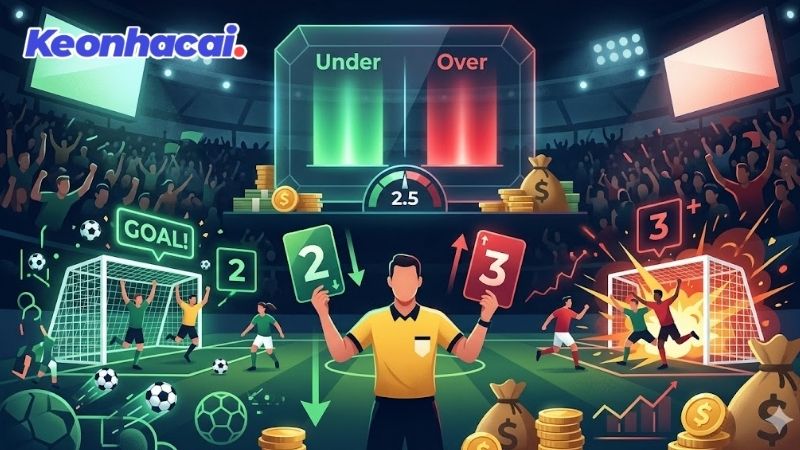 Các giải đấu thường xuất hiện kèo 2.5 trái