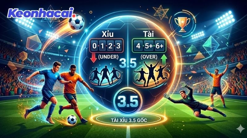 Các Trường Hợp Thắng Thua Cụ Thể Khi Chơi Kèo 3.5